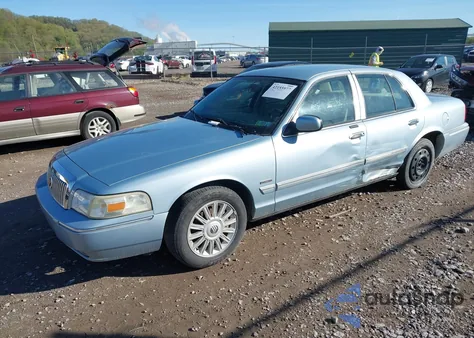 2009 Mercury Grand Marquis Ls (Fleet Only) from USA, damaged, VIN 2MEHM75V59X610431
